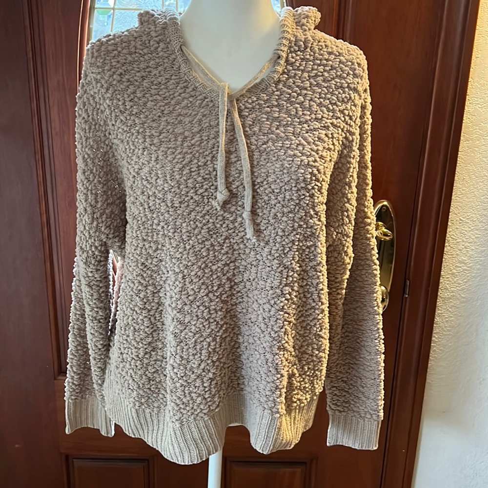 Charlie’s soft hooded sweater - SZ S/M